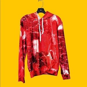 Unisex Raw Meat Hoodie (Size Medium)